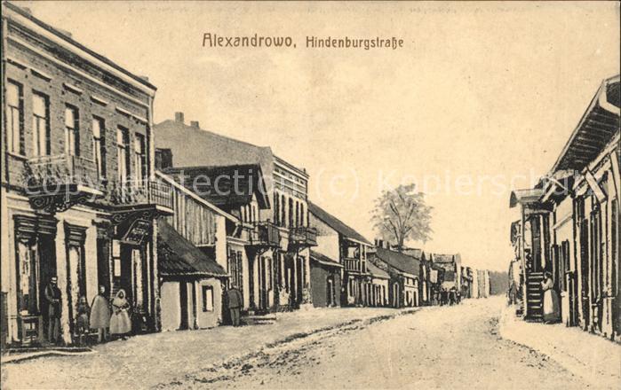 Alexandrowo Hindenburgstrasse