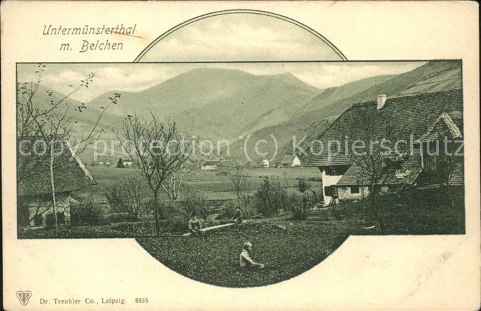 Untermuenstertal mit Belchen