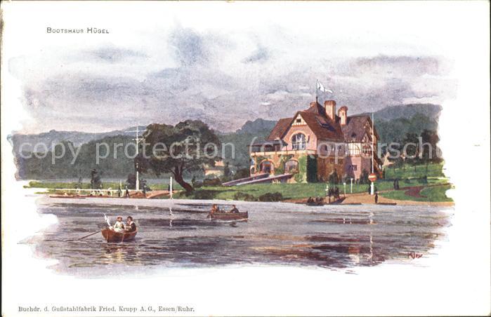 Essen Ruhr Bootshaus-Hügel