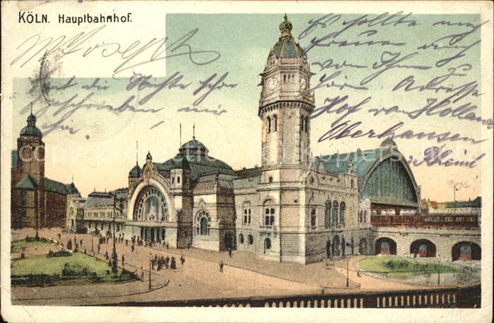 Koeln Rhein Hauptbahnhof