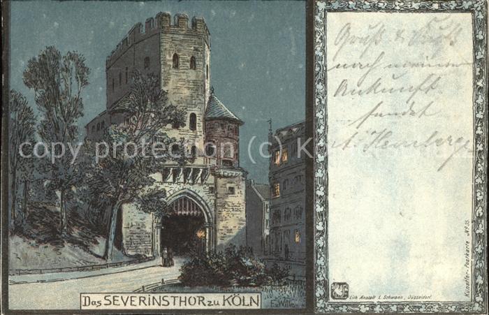 Koeln Rhein Severinsthor