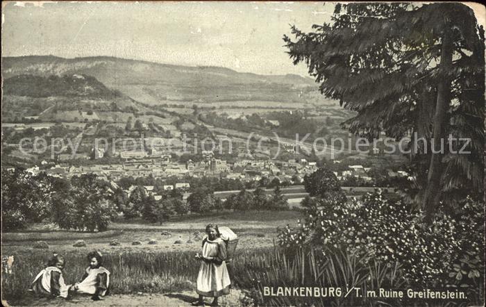 Blankenburg Thueringen Ruine Greifenstein
