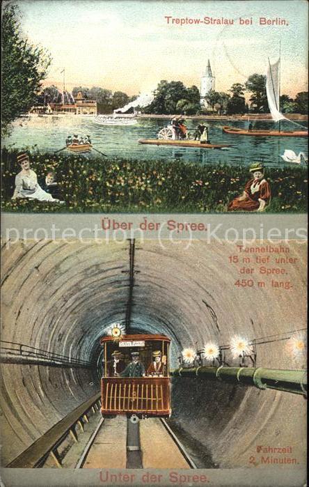 Stralau Strahlow Tunnelbahn u.Spree