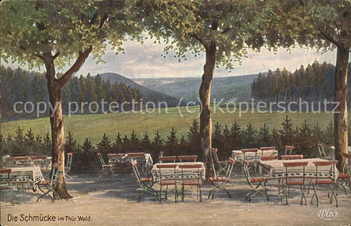 Schmuecke Blick zum Schneekopf