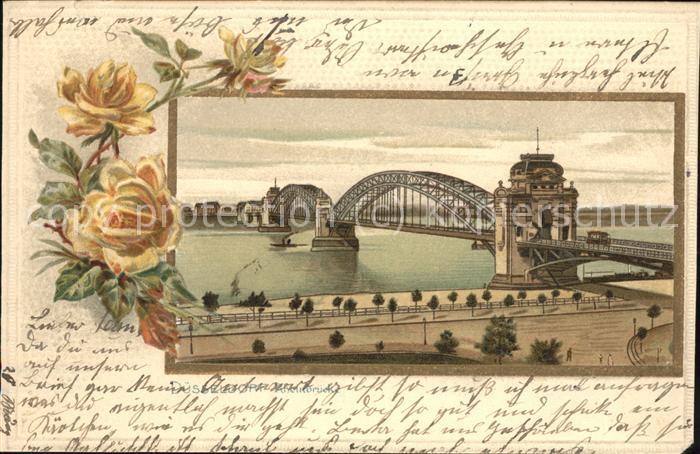 Duesseldorf Rheinbrücke