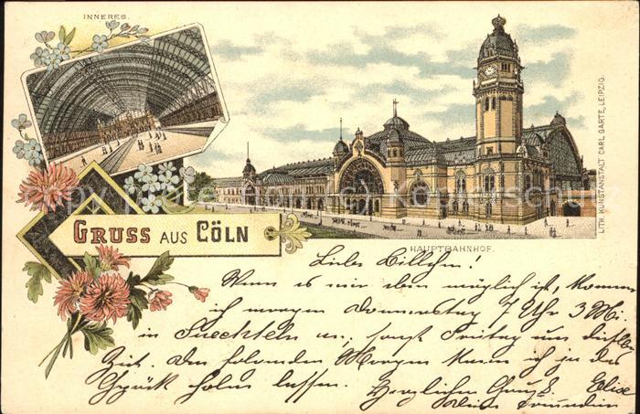 Coeln Rhein Hauptbahnhof