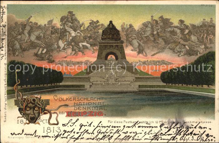 LEIPZIG Sachsen Voelker-Schlacht-National-Denkmal