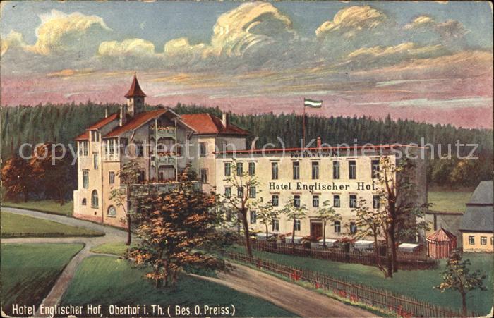 Oberhof Thueringen Hotel Englischer Hof
