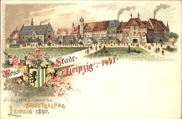 Ausstellung Industrie Gewerbe Leipzig 18 Sachsen-Thüringen