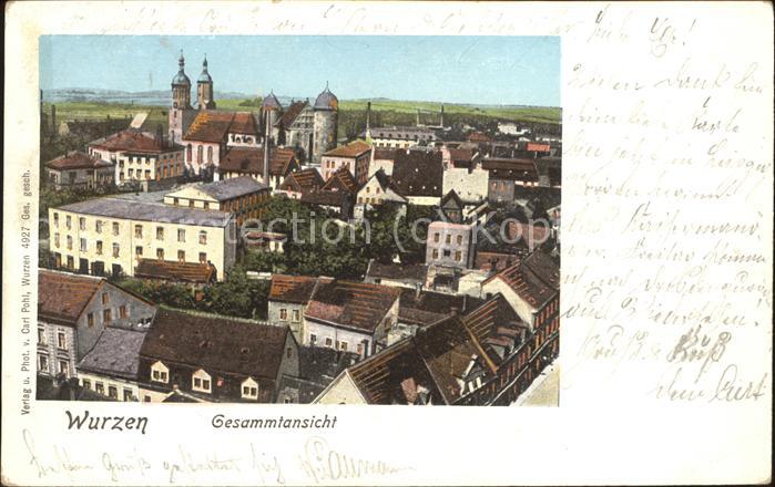 Goldfensterkarte Nr. 4927 Wurzen