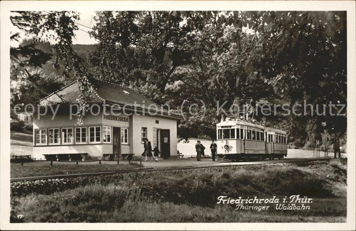 Strassenbahn Friedrichroda Thüringer Waldbahn