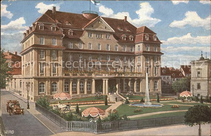 Verlag WIRO Wiedemann Nr. 2411 A Gotha Schloss-Hotel