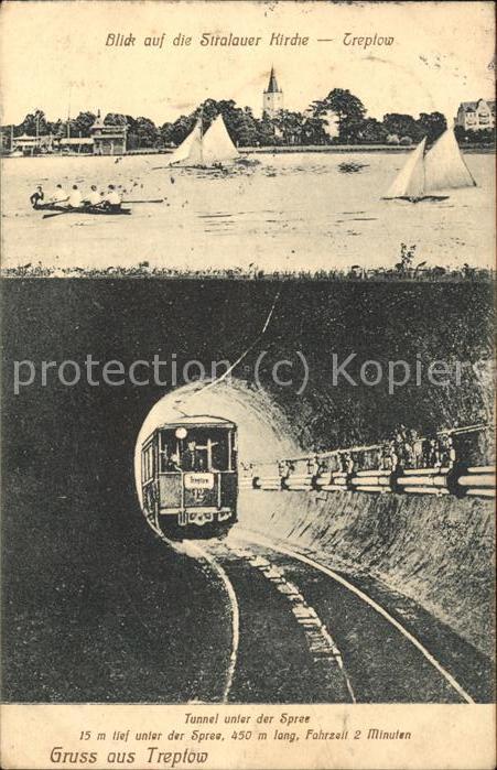 U-Bahn Subway Underground Treptow Seegelboote