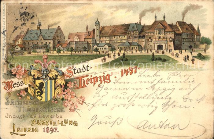 Ausstellung Industrie Gewerbe Leipzig 18 nr. 10 Sächsisch-Thüringische