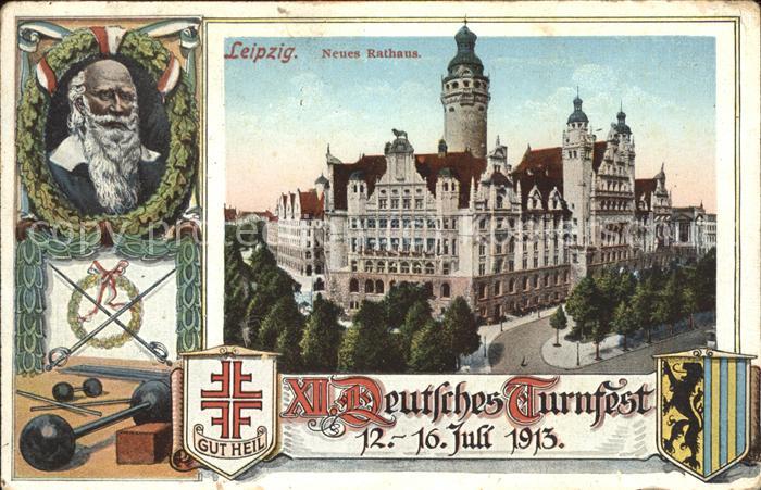 Turnfest Leipzig Rathaus