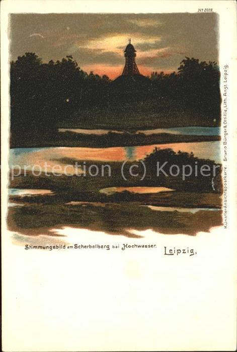 Verlag Buerger Leipzig Nr. 2039 Leipzig Scherbelberg nri Kochwasse