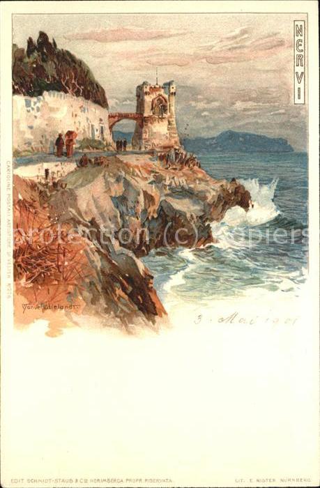 Wielandt Manuel Litho Nr.208 Nervi