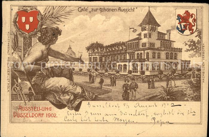 Ausstellung Industrie Gewerbe Kunst Dues Cafe zur schönen Aussicht