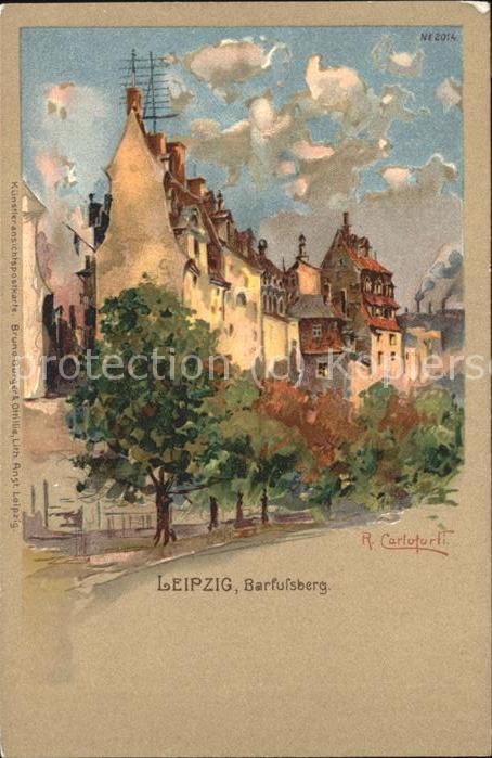 Verlag Buerger Leipzig Nr. 2014 Leipzig Barfusssberg R.Carloforti