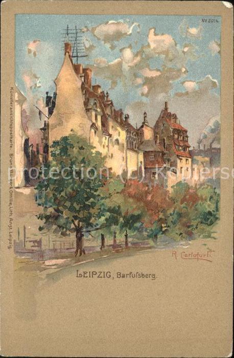 Verlag Buerger Leipzig Nr. 2014 Barfusssberg Leipzig R. Carloforti