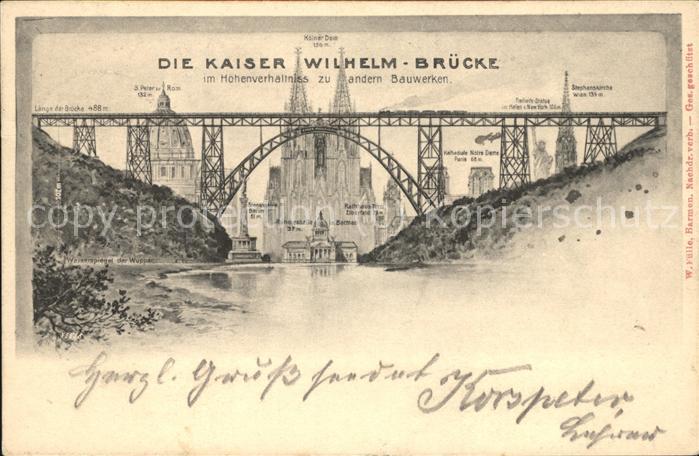 Muengsten Kaiser-Wilhelm-Brücke