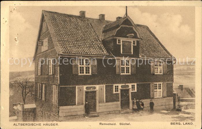 Buechel Remscheid Altbergisches Haus