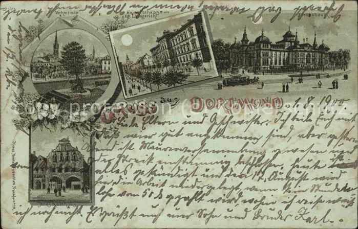 Dortmund Altes Rathaus u.Fredenbaum