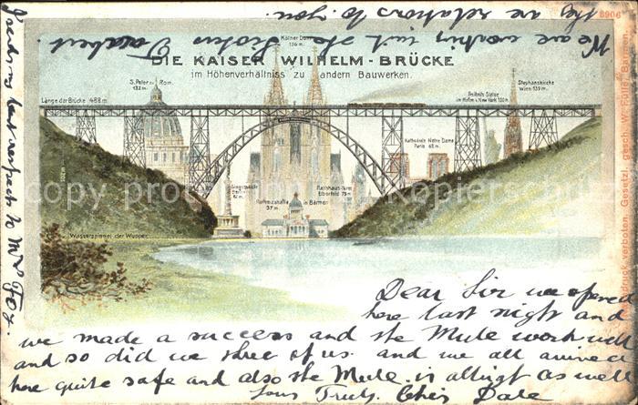 Muengsten Kaiser-Wilhelm-Brücke