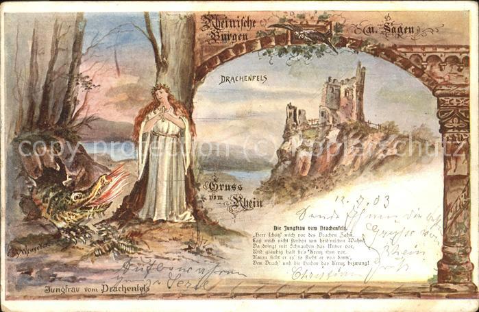 Koenigswinter Burg Drachenfels