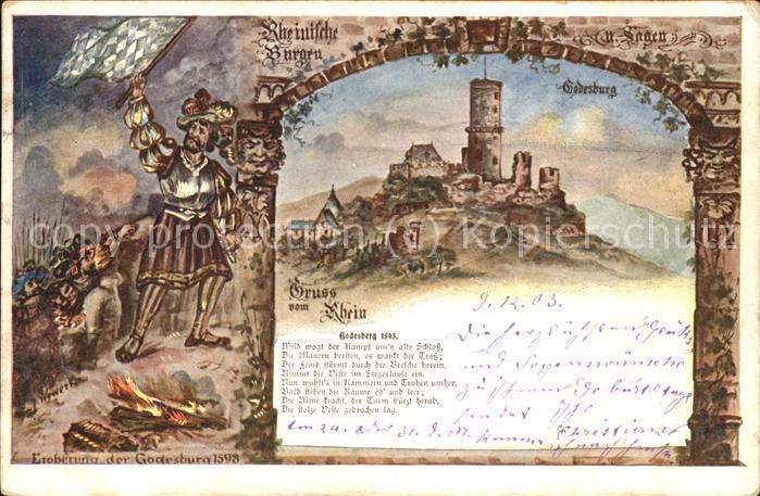 Bonn Rhein Godesburg