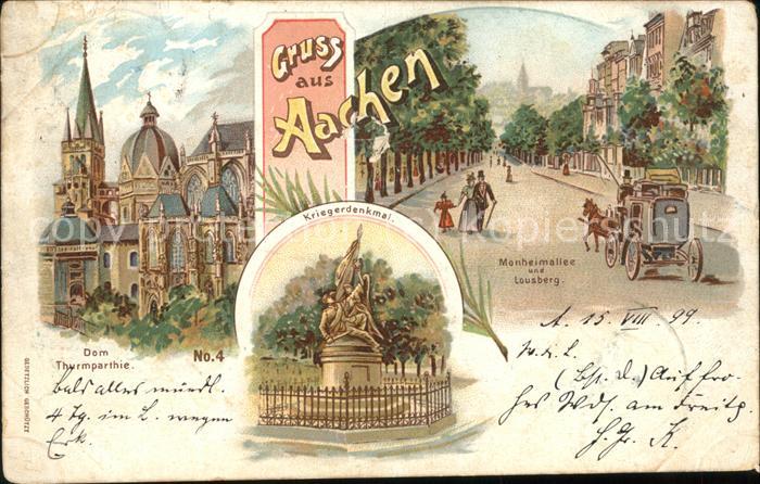 Aachen Monheimallee u.Lousberg