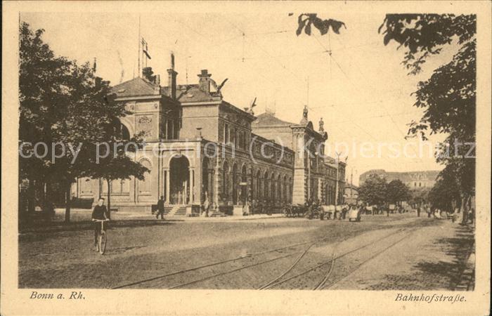 Bonn Rhein Bahnhofstrasse
