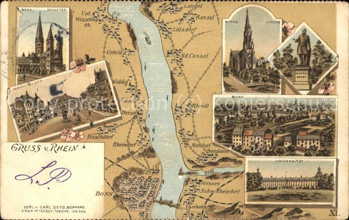 Bonn Rhein Universität u.Evang.Kirche