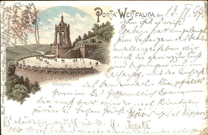 Porta Westfalica Kaiser-Wilhelm-Denkmal