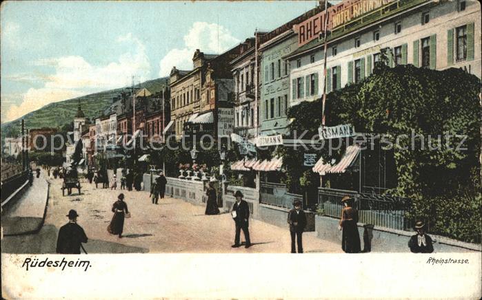 Ruedesheim Rhein Rheinstrasse