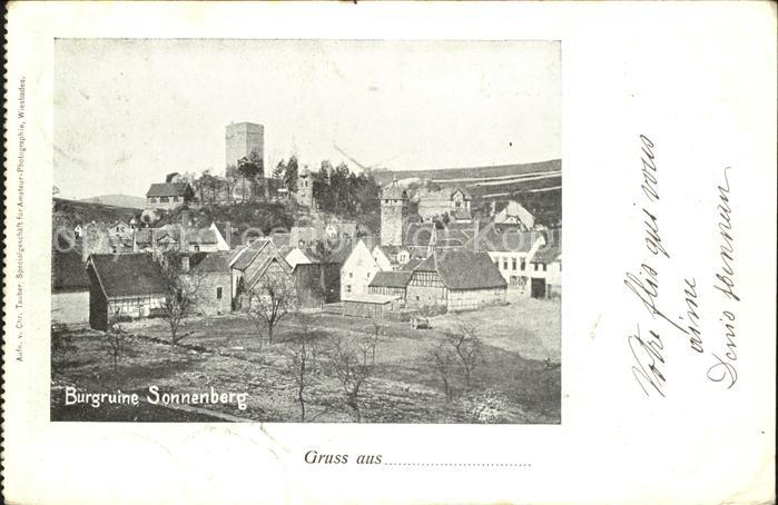Sonnenberg Wiesbaden Burgruine Sonnenberg