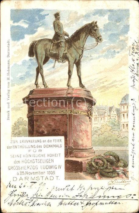 Darmstadt Grossherzog Ludwig IV-Denkmal