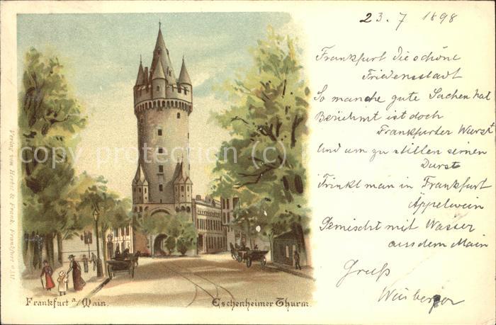 Frankfurt Main Eschenheimer Thurm