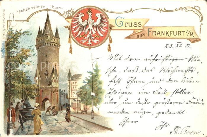 Frankfurt Main Eschenheimer Thurm
