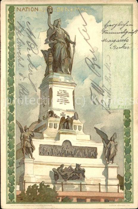 Ruedesheim Rhein Nationaldenkmal