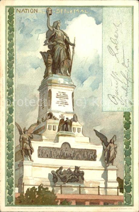 Ruedesheim Rhein Nationaldenkmal