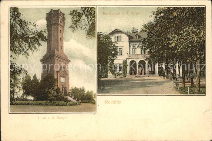 Rochlitz Sachsen Turm u.Restaurant a.d.Berge