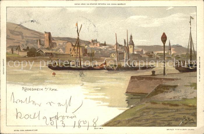 Ruedesheim Rhein (Stempel)