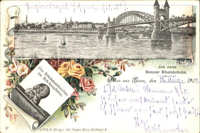 Bonn Rhein Neue Rheinbrücke