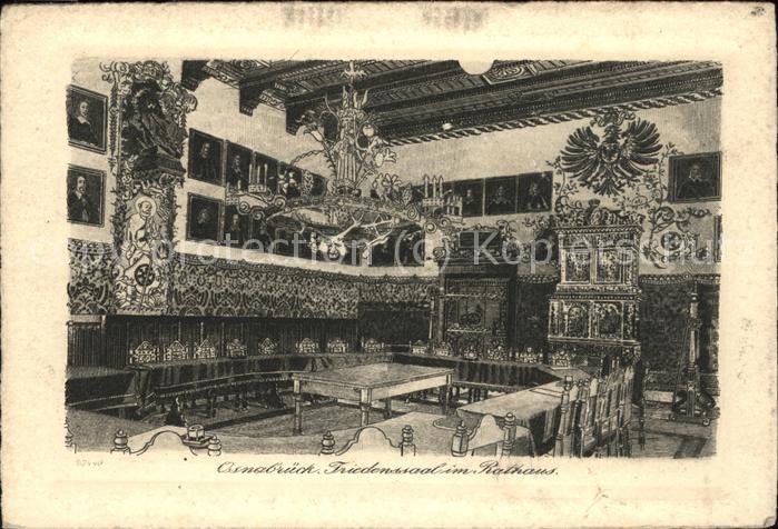 Osnabrueck Friedenssaal im Rathaus