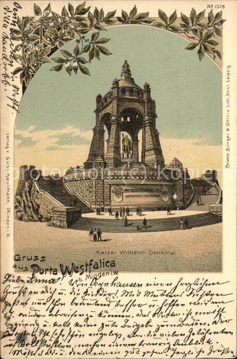 Porta Westfalica Kaiser-Wilhelm-Denkmal