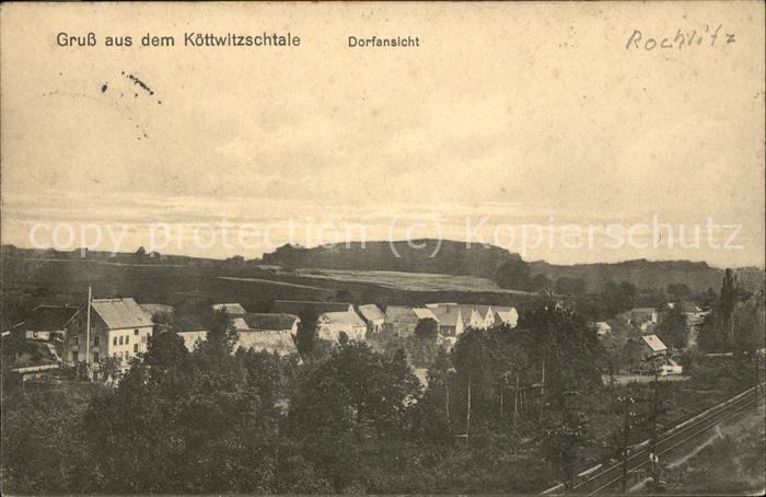 Rochlitz Sachsen Dorf im Köttwitzschtale