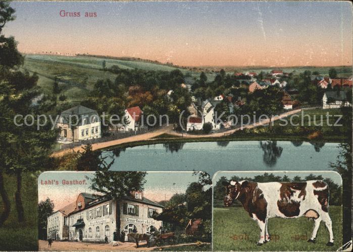 Hohenstein-Ernstthal Gasthof Kuhschnappel Bes.Hermann Lahl