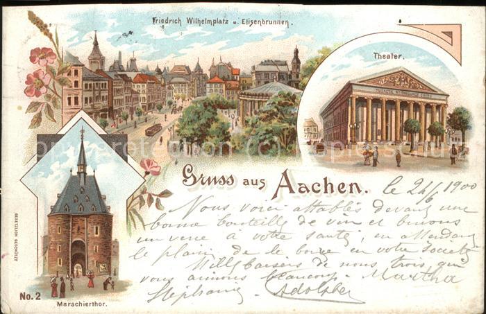 Aachen Theater u.Marschierthor