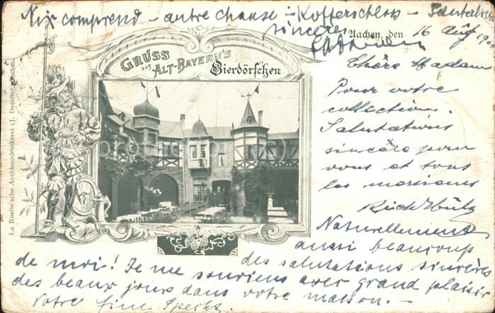 Aachen Alt-Bayerns-Bierdörfchen